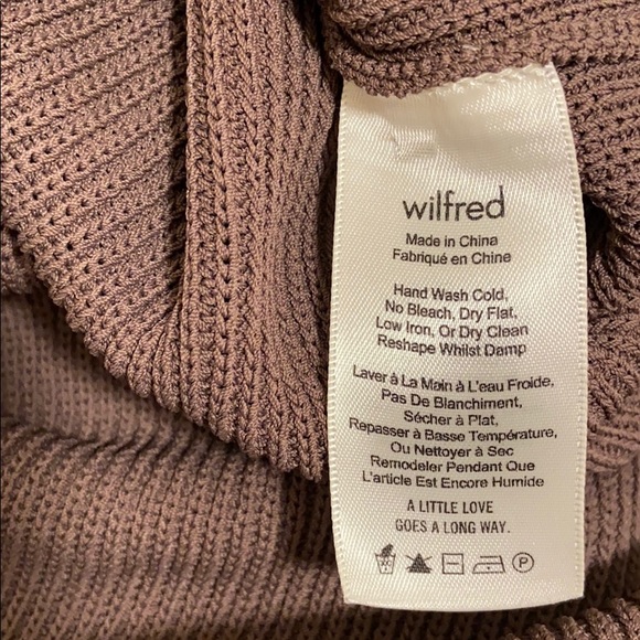 Aritzia / Wilfred Palmier Sleeveless Sweater Brown - Picture 9 of 11